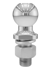 Curt 2" Trailer Ball (1" x 2-1/8" Shank, 7,500 lbs., Chrome)                                     - 40037 - Image 2