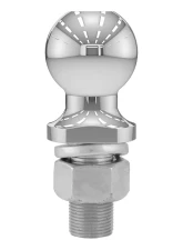 Curt 2" Trailer Ball (1" x 2-1/4" Shank, 12,000 lbs., Chrome)                                     - 40038 - Image 2