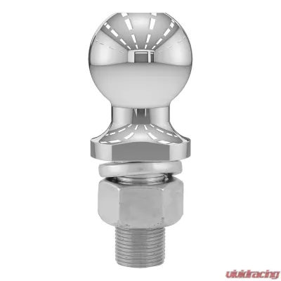 Curt 2" Trailer Ball (1" x 2-1/4" Shank, 12,000 lbs., Chrome) - 40038