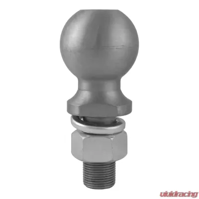Curt 2-5/16" Trailer Ball (1" x 2-1/4" Shank, 12,000 lbs., Raw Steel) - 40042