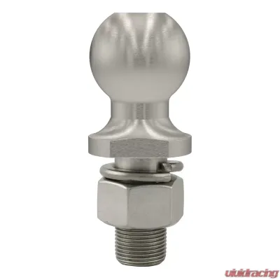 Curt 1-7/8" Trailer Ball (1" x 2-1/8" Shank, 3,500 lbs., Stainless) - 40051
