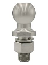 Curt 1-7/8" Trailer Ball (1" x 2-1/8" Shank, 3,500 lbs., Stainless)                                     - 40051 - Image 2