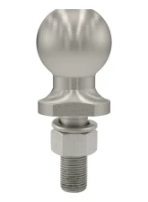 Curt 2" Trailer Ball (3/4" x 2-1/8" Shank, 3,500 lbs., Stainless)                                     - 40052 - Image 2