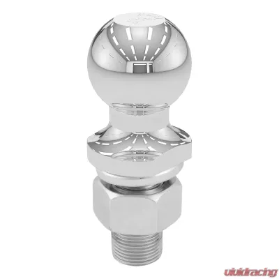 Curt 1-7/8" Trailer Ball (1" x 2-1/8" Shank, 3,500 lbs., Chrome, Packaged) - 40062