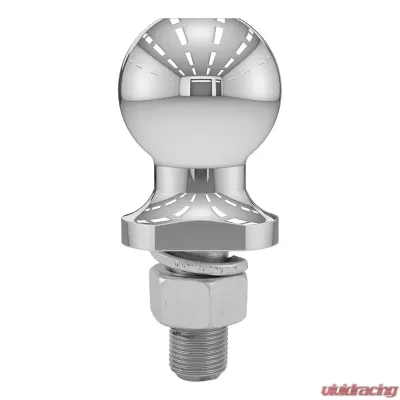 Curt 2" Trailer Ball (3/4" x 1-3/4" Shank, 3,500 lbs., Chrome, Packaged) - 40064