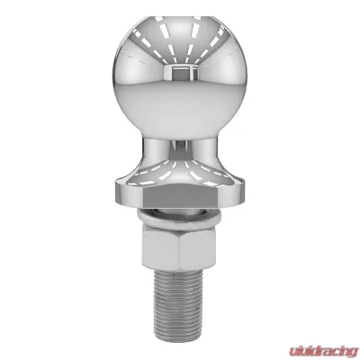 Curt 2" Trailer Ball (3/4" x 2-1/8" Shank, 3,500 lbs., Chrome, Packaged) - 40065
