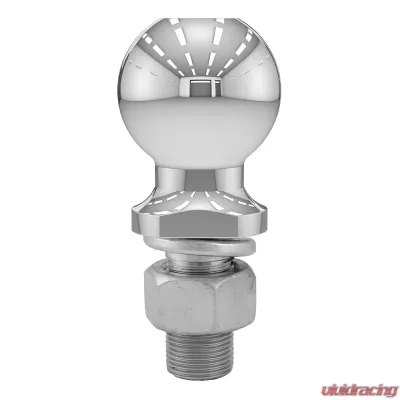 Curt 2-5/16" Trailer Ball (1" x 2-1/8" Shank, 7,500 lbs., Chrome, Packaged) - 40067
