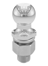 Curt 2" Trailer Ball (1-1/4" x 2-5/8" Shank, 10,000 lbs., Chrome, Packaged)                                     - 40069 - Image 3