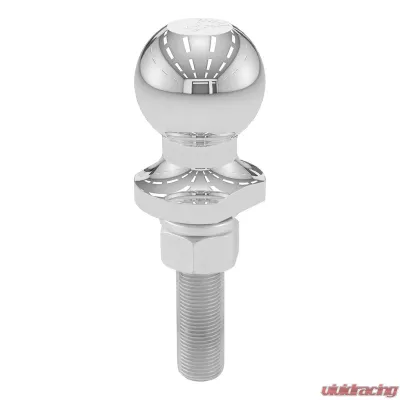 Curt 1-7/8" Trailer Ball (3/4" x 3" Shank, 2,000 lbs., Chrome, Packaged) - 40071