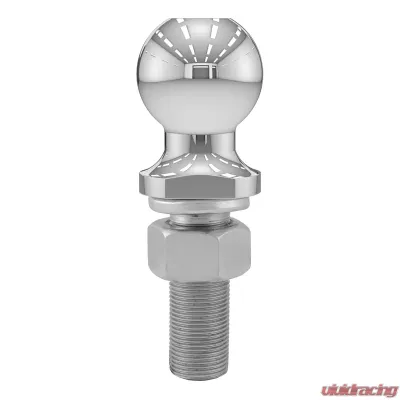 Curt 2" Trailer Ball (1" x 3" Shank, 6,000 lbs., Chrome, Packaged) - 40074