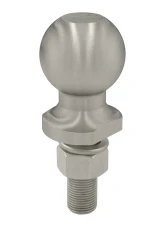 Curt 2" Trailer Ball (3/4" x 2-1/8" Shank, 3,500 lbs., Stainless, Packaged)                                     - 40082 - Image 3