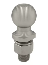 Curt 2" Trailer Ball (1" x 2-1/8" Shank, 6,000 lbs., Stainless, Packaged)                                     - 40083 - Image 3