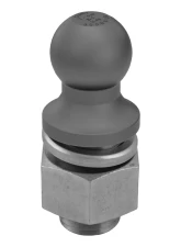 Curt 2-5/16" Trailer Ball (2" x 3-1/2" Shank, 30,000 lbs., Raw Steel)                                     - 40088 - Image 4