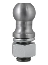 Curt 3" Trailer Ball (2" x 3-1/4" Shank, 30,000 lbs., Raw Steel)                                     - 40089 - Image 2