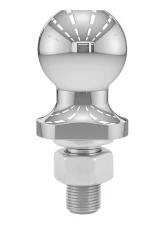 Curt 1-7/8" ATV Tow Ball - Lawn Tractor Hitch Ball (2,000 lbs., Chrome, Packaged)                                     - 40096 - Image 2