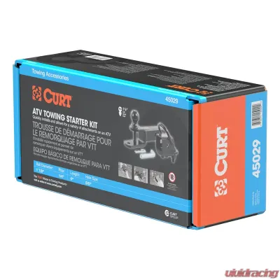 Curt ATV Towing Starter Kit with 2" Shank and 1-7/8" Trailer Ball - 45029