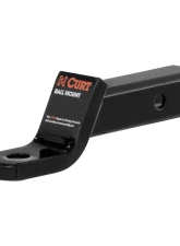 Curt Class 3 Ball Mount (2" Shank, 7,500 lbs., 2" Drop, 7-1/2" Long)                                     - 45030 - Image 4