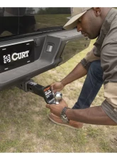 Curt Class 3 Ball Mount (2" Shank, 7,500 lbs., 2" Drop, 7-1/2" Long)                                     - 45030 - Image 3