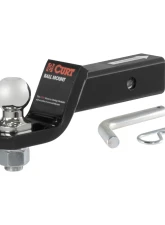 Curt Loaded Ball Mount with 1-7/8" Ball (2" Shank, 3,500 lbs., 2" Drop)                                     - 45034 - Image 2