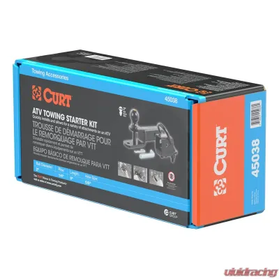 Curt ATV Towing Starter Kit with 2" Shank and 2" Trailer Ball - 45038