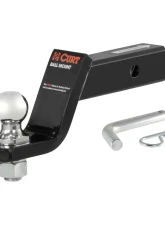 Curt Loaded Ball Mount with 1-7/8" Ball (2" Shank, 3,500 lbs., 4" Drop)                                     - 45055 - Image 2