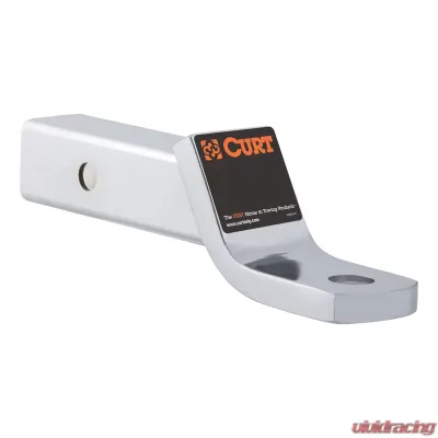 Curt Class 3 Ball Mount (2" Shank, 7,500 lbs., 2" Drop, 7-1/2" Long, Chrome) - 45290