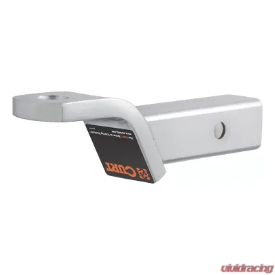 Curt Class 3 Ball Mount (2" Shank, 7,500 lbs., 2" Drop, 7-1/2" Long, Chrome) - 45290