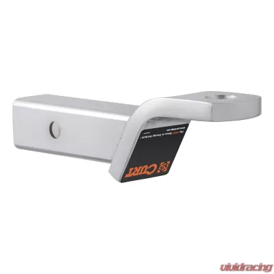 Curt Class 3 Ball Mount (2" Shank, 7,500 lbs., 2" Drop, 7-1/2" Long, Chrome) - 45290