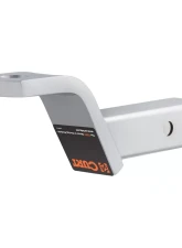 Curt Class 3 Ball Mount (2" Shank, 7,500 lbs., 4" Drop, 8-1/4" Long, Chrome)                                     - 45296 - Image 3