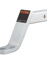 Curt Class 3 Ball Mount (2" Shank, 7,500 lbs., 6" Drop, 9-1/4" Long, Chrome)                                     - 45297 - Image 5