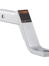 Curt Class 3 Ball Mount (2" Shank, 7,500 lbs., 6" Drop, 9-1/4" Long, Chrome)                                     - 45297 - Image 2