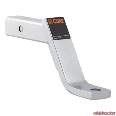 Curt Class 3 Ball Mount (2" Shank, 7,500 lbs., 6" Drop, 9-1/4" Long, Chrome) - 45297
