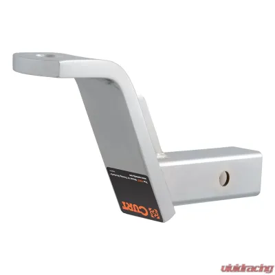 Curt Class 3 Ball Mount (2" Shank, 7,500 lbs., 6" Drop, 9-1/4" Long, Chrome) - 45297