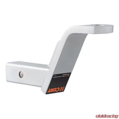 Curt Class 3 Ball Mount (2" Shank, 7,500 lbs., 6" Drop, 9-1/4" Long, Chrome) - 45297