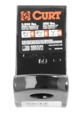 Curt Class 2 Ball Mount (1-1/4" Shank, 3,500 lbs., 3-1/4" Drop, 7-1/4" Long)                                     - 45521 - Image 3