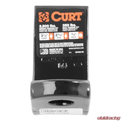 Curt Class 2 Ball Mount (1-1/4" Shank, 3,500 lbs., 3-1/4" Drop, 7-1/4" Long) - 45521
