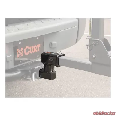 Curt Raised Receiver Adapter (2" Shank, Not for Towing Use, 4-1/4" Rise) - 45794