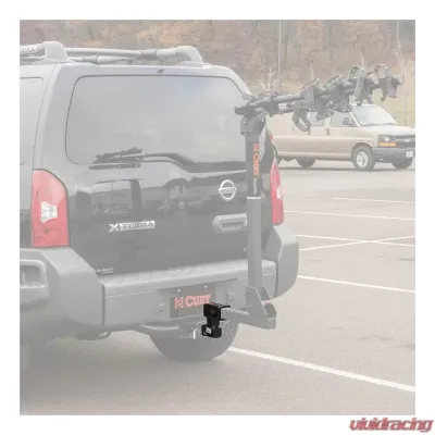 Curt Raised Receiver Adapter (2" Shank, Not for Towing Use, 4-1/4" Rise) - 45794