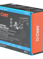 Curt Adjustable Tri-Ball Mount (2" Shank, 1-7/8", 2" & 2-5/16" Balls)                                     - 45799 - Image 6