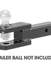 Curt Clevis Pin Ball Mount with 1" Diameter Pin (2" Shank, 6,000 lbs.)                                     - 45821 - Image 4