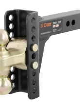 Curt Adjustable Channel Mount with Dual Ball (2" Shank, 14,000 lbs., 6" Drop)                                     - 45900 - Image 12