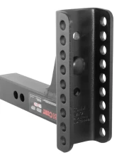 Curt Adjustable Channel Mount with Dual Ball (2" Shank, 14,000 lbs., 6" Drop)                                     - 45900 - Image 5