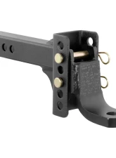 Curt Adjustable Channel Mount with 1" Ball Hole (2" Shank, 6,000 lbs., 6-3/4" Drop)                                     - 45901 - Image 2