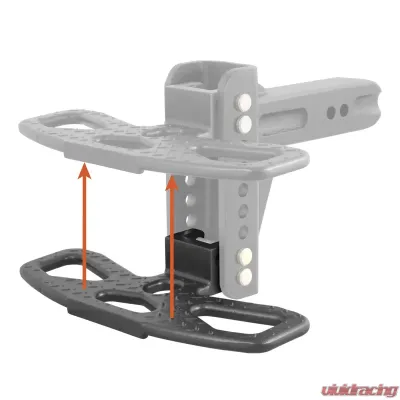 Curt Adjustable Channel Mount Hitch Step - 45909