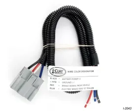 Curt Brake Control Harness with Pigtails (Packaged)