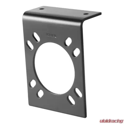 Curt Connector Mounting Brackets for 7-Way RV Blade (Black, 12-Pack) - 57205