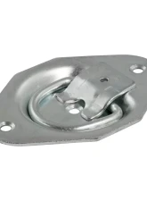 Curt 1-3/8" x 1-7/8" Recessed Tie-Down Ring (1,200 lbs., Clear Zinc)                                     - 83601 - Image 2