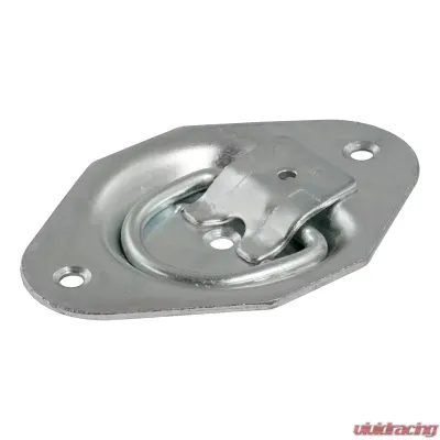 Curt 1-3/8" x 1-7/8" Recessed Tie-Down Ring (1,200 lbs., Clear Zinc) - 83601