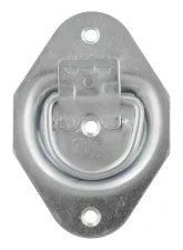 Curt 1-3/8" x 1-7/8" Recessed Tie-Down Ring (1,200 lbs., Clear Zinc)                                     - 83601 - Image 2