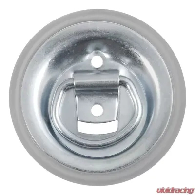 Curt 1-1/8" x 1-5/8" Recessed Tie-Down Ring (1,000 lbs., Clear Zinc) - 83710